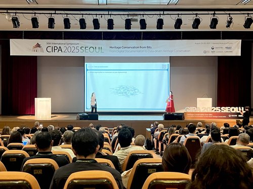第30回CIPA国際シンポジウムのオープニング（会場：韓国・ソウル, 国立中央博物館）