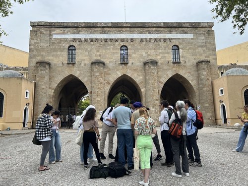 2024年ワークショップの会場の一つとなったエーゲ大学