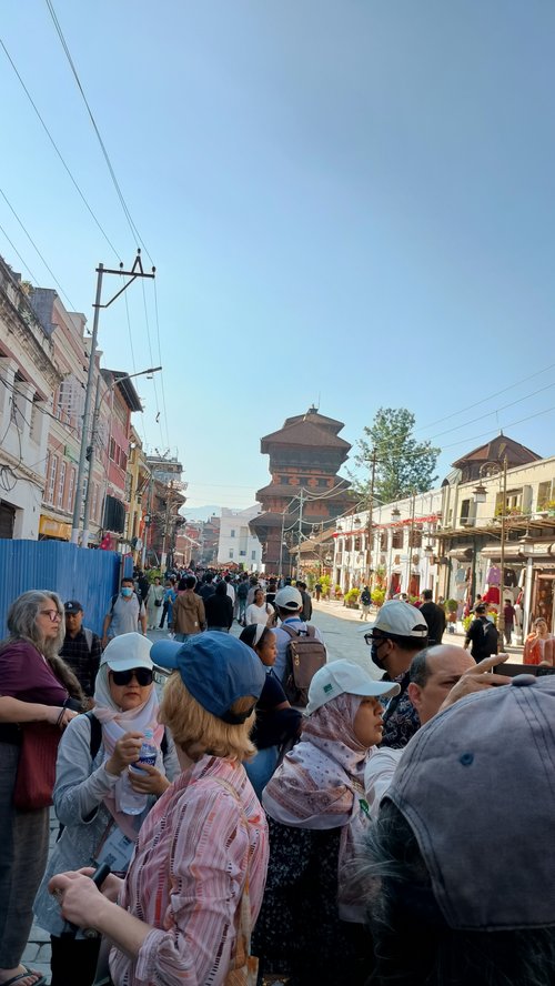 19日のカトマンズツアーの様子