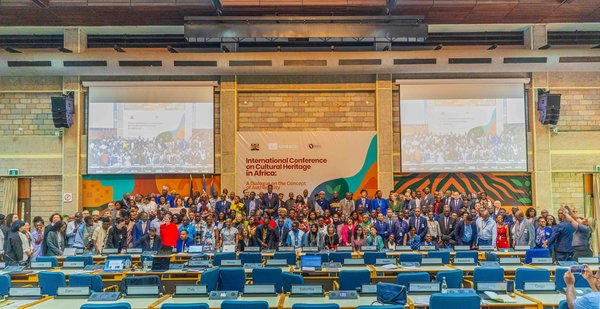 International Conference on Cultural Heritage in Africa 集合写真  ©️UNESCO