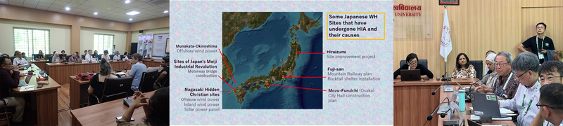 遺産影響評価を主題とするDiscussion Sessionの様子