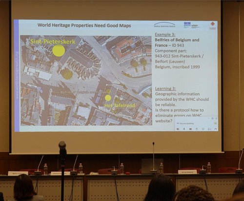 写真12　「World Heritage Sites Maps: An Understand Tool for World Heritage Presentation, Interpretation and Management」