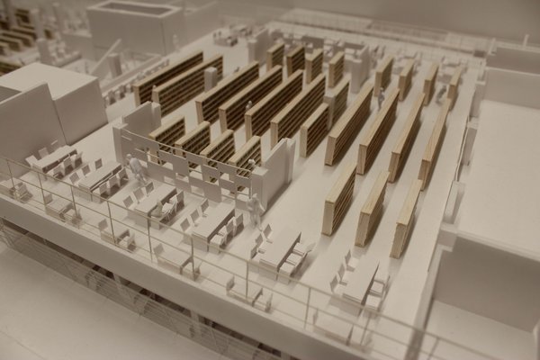 再生計画の模型写真