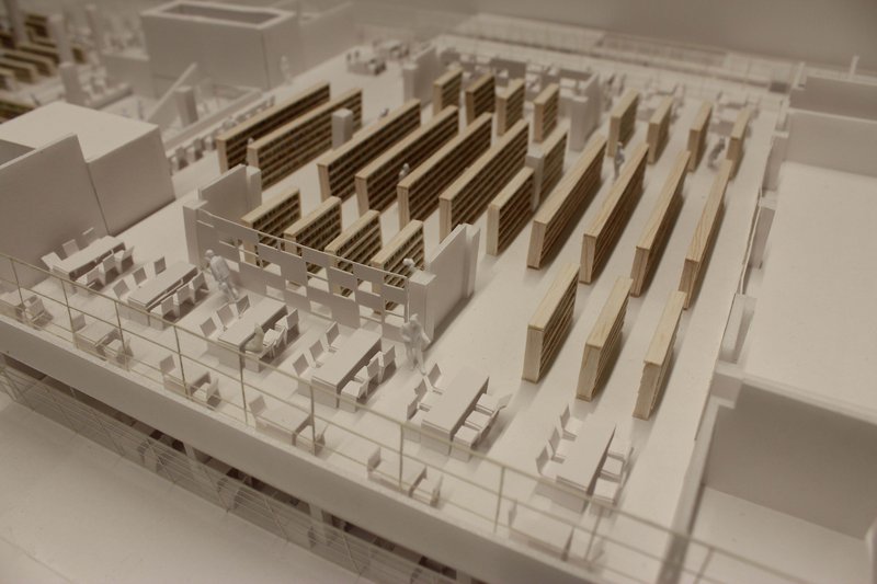 再生計画の模型写真