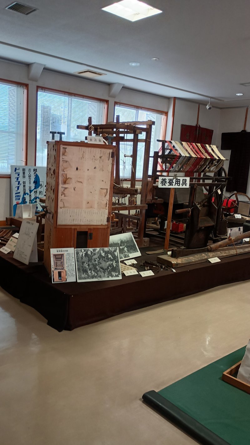 粕川歴史民俗資料館の展示