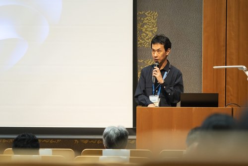 趣旨説明する石村東文研無形文化遺産部長