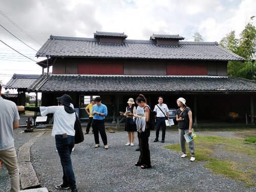 田島弥平旧宅の視察