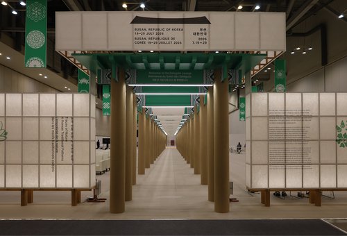写真13　リフレッシュコーナーの空間演出