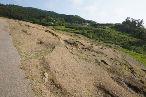 写真29　千枚田の被害状況