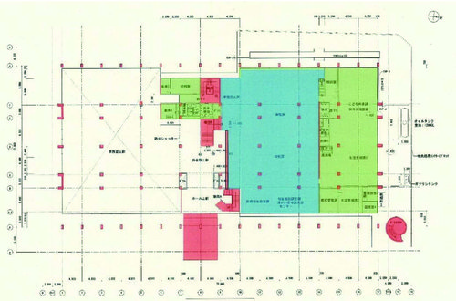 中２階の保存部分