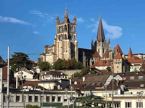 Iscarsah年次会議Technical Visitで視察したローザンヌ大聖堂